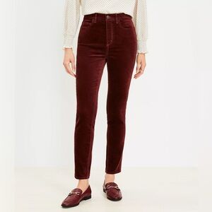 Express Velvet Skinny Pants